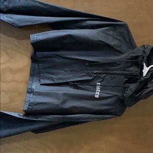 Authentic James Charles cropped Windbreaker